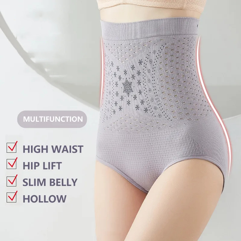 3pcs Women High Waist Compress - đánh giá và giá Seamless Underwear Women